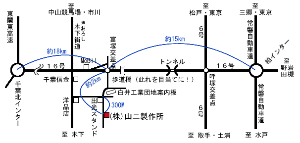 交通アクセスマップ